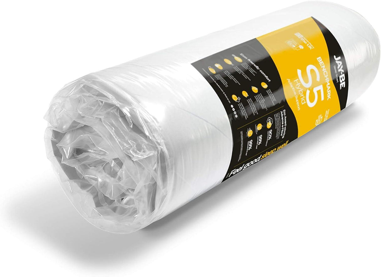 Jay-Be Benchmark S5 Hybrid Eco Friendly Mattress - Double