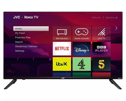 JVC LT-40CR330 Roku TV 40" Smart Full HD LED TV