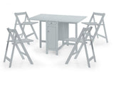 Soloman Dining Set- Light Grey