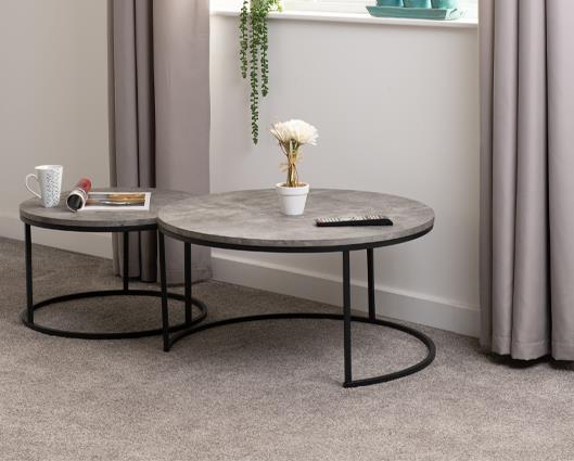 Ashton Round Coffee Table Set