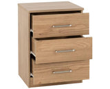 DAKOTA 2 DOOR WARDROBE BEDROOM SET - OAK EFFECT