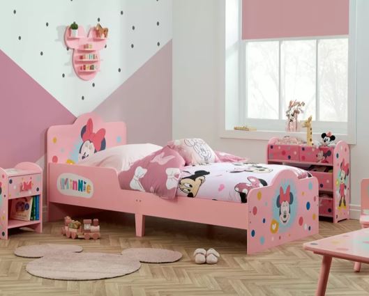 Minnie Mouse Bed- Single