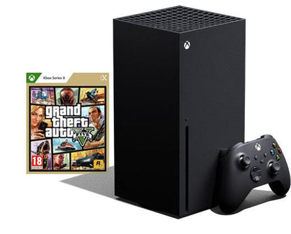 Xbox Series X Console with Grand Theft Auto V