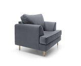 Hollie Armchair - Dark Grey