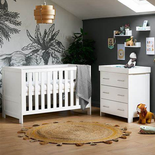 Nina 2 Piece Room Set - White Wash