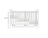 Rabbit Pink Cot Bed