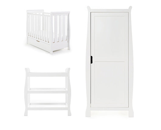 Seren Space Saver 3 Piece Room Set - White