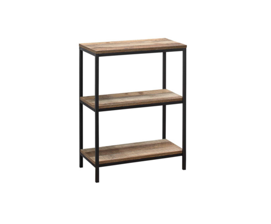 Downtown 3 Tier Bookcase- Rustic