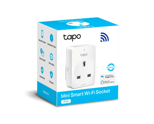 TP-Link Tapo P100 WiFi Smart Plug 4 Pack - Works With Alexa and Google Assistant