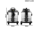 Daewoo 20L Wet & Dry Cylinder Vacuum Cleaner