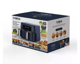 Vortx 8.5 Litre Dual Basket Air Fryer - Midnight
