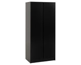 MALVERN 2 DOOR WARDROBE - BLACK