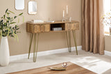 Oslo 2 Drawer Console Desk