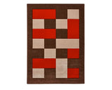 Brooke Brown/Red - 80cm x 150cm
