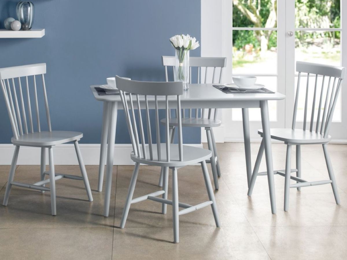 Torez Lunar Grey Dining Set