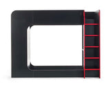 Gaming Bunk Bed- Black & Red