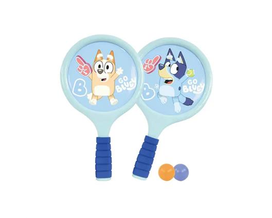 Bluey 4in1 Bumper Box Garden Games
Includes Bat and Ball, Scatch, Sticky Target Shot, Pop and Catch