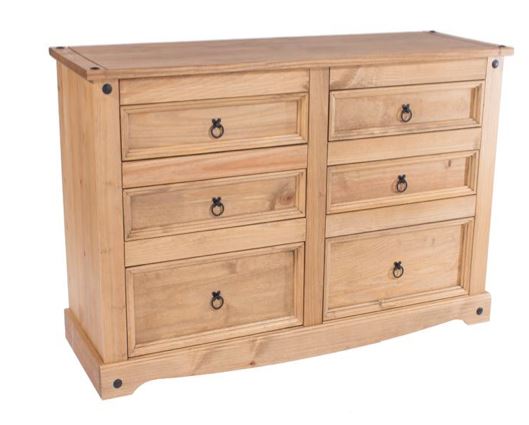 Corona Premium 3+3 Drawer Wide Chest