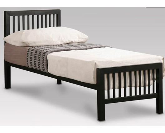 Meridian Single Bed Frame - Black