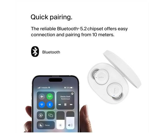 Belkin SoundForm Bolt True Wireless Earbuds