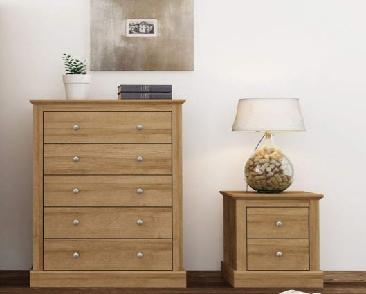 Dagwood 5 Drawer Chest Oak