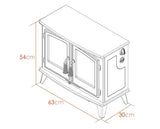 Warren Electric Stove in Black