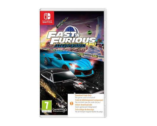 Racing Bundle: Team Sonic Racing, Fast & Furious Arcade Edition (Nintendo Switch -download code), Hot Wheels Unleashed 2 - Turbocharged - Nintendo Switch