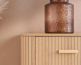 Axel 5 Drawer Fluted Chest - Oak