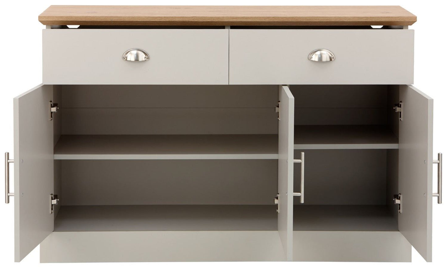 Kinsley Large Sideboard-Grey