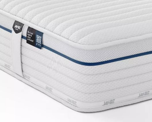 Jay-Beï¿½ Bio Cool Hybrid 2000 e-Pocket Eco-Friendly Mattress - King
