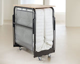 Jay-Be Crown Premier Folding Bed with Deep Sprung Mattress-Single