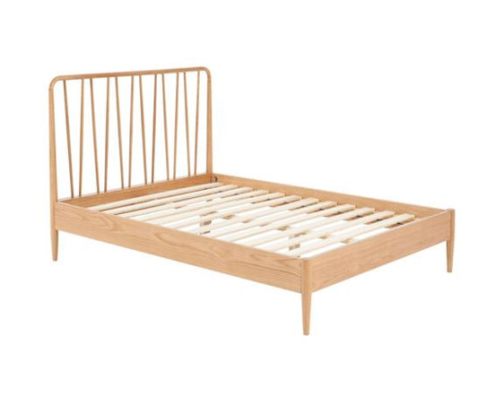 Jesper King Bed - Oak