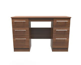 Sherwood Kneehole - Noche Walnut