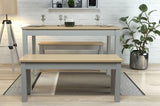 Otello Dining Set Oak-Grey