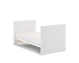 Nina Mini Cot Bed & Underdrawer - White Wash