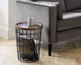 Sipson Storage Lamp Table