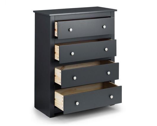 Cassini 4 Drawer Chest-Anthracite