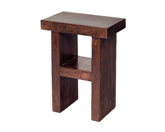 Sapeli H Shaped Table/Stool
