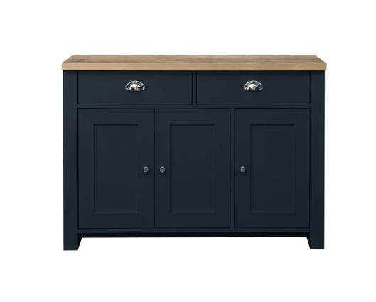 Harper 3 Door 2 Drawer Sideboard - Navy