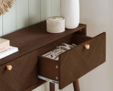 Herringford Console Table - Walnut