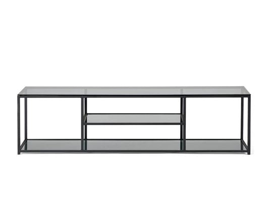 Corbin TV Unit- Smoked Glass