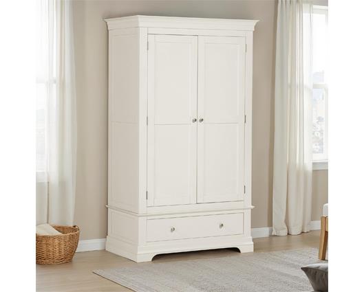 BORDEAUX 2 DOOR WARDROBE - IVORY