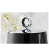 Elegance Set of 3 Canisters Black