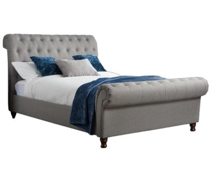 Castello Double Bed - Grey