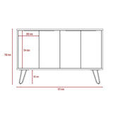 Nexus Large 4 Door Sideboard