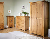 Winona 1 Door 1 Drawer Wardrobe - Oak