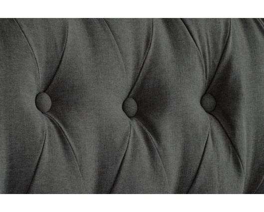 Valentino King Bed - Charcoal