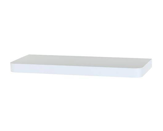 Trent 80cm narrow floating shelf kit - matt white