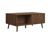 Herringford 1 Drawer Coffee Table - Walnut