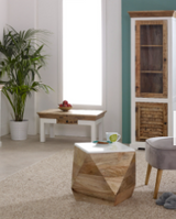 Arianna 3 Shelves & 1 Doors Wood Bookcase